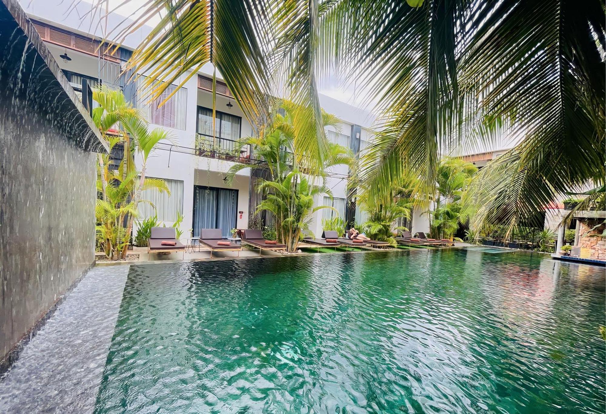 Central Corner Suite Siem Reap Exterior foto